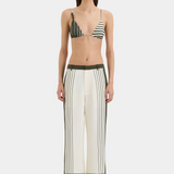 Leilana Tailored Pant - Garden Stripe