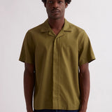 York Camp Collar Short Sleeve Shirt - Mayfly