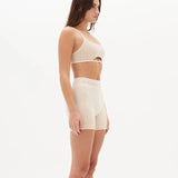 Elba Wool Bralet - Cream