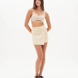 Marina Mini Skirt - Shell