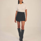 Marina Mini Skirt - Black