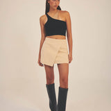 Marina Mini Skirt - Shell