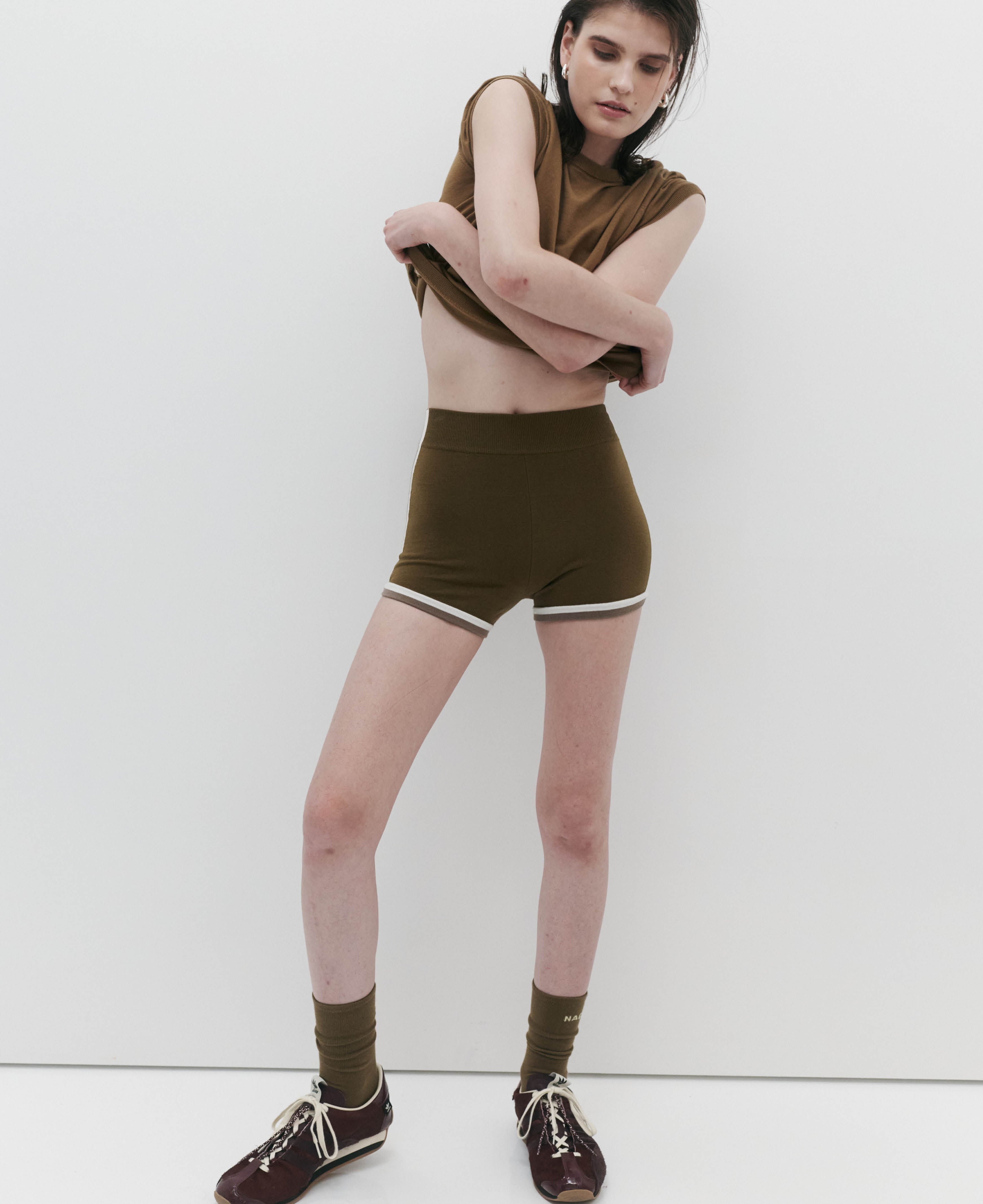 Retro Short 2.0 in Harvest by Nagnata - lifestyle