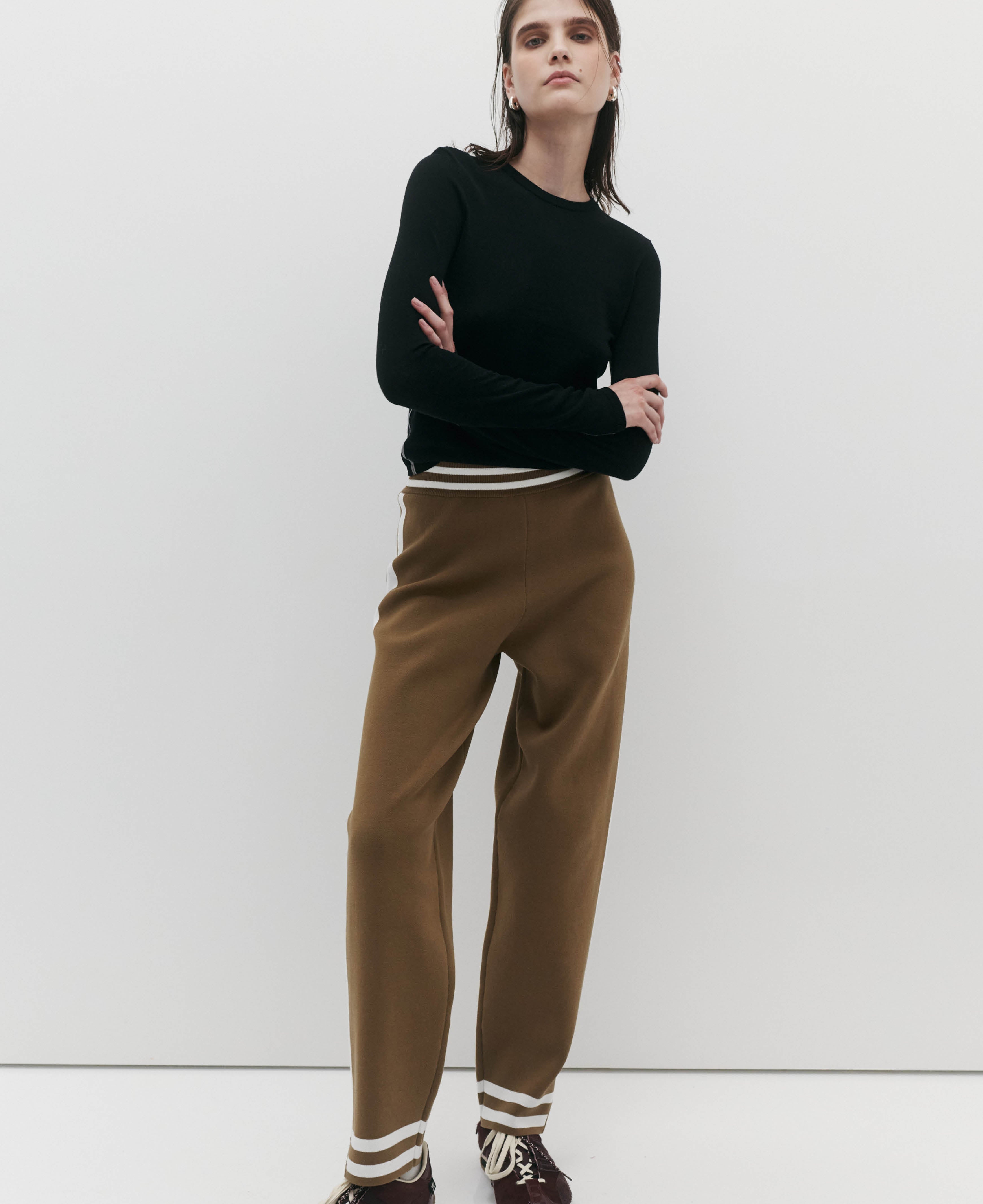 Organic Romeo Track Pant in Harvest by Nagnata - lifestyle
