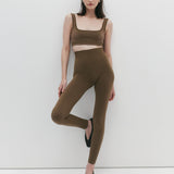 Classic Wool Rib Legging in Harvest by Nagnata - lifestyle