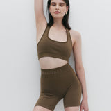 Ballet Wool Mini Short in Harvest by Nagnata - lifestyle