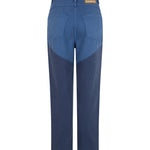 Vegetable Dye Tapered Jean in Sora by Nagnata - back