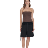 Contrast Mid Short - Black