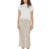 Lace Trimmed Baby Tee - White