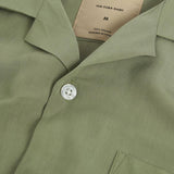 Green Plain Viscose Shirt