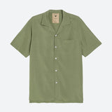 Green Plain Viscose Shirt