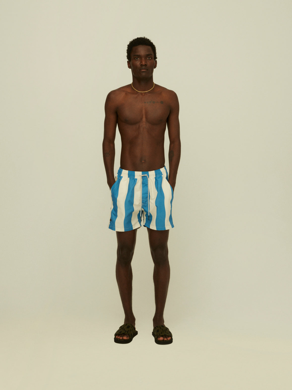 OAS COMPANY Waver Swim Shorts Blue 2