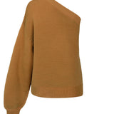 Organic Asym Sweater - Fennel