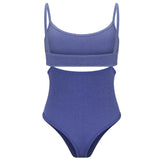 Splice Bodysuit - Violet/Grapemist