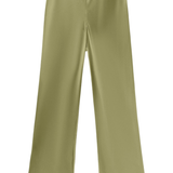 Bias Cut Pants - Sage