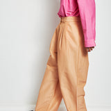 Xerri Men's Style Tailored Pant - Brown