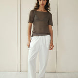 Ease Trouser - White