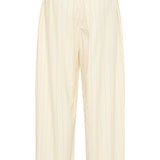 Everyday Relaxed Pants - Ecru Stripe