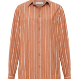 Relaxed Stripe Shirt - Sienna