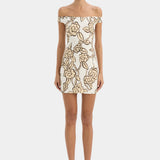 Elodie Off Shoulder Mini Dress - Patale