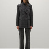 Blanche Blazer - Black Check