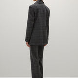 Blanche Blazer - Black Check