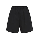 Shorts With Piping - Black/Red