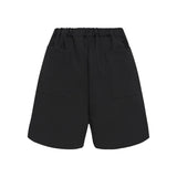 Shorts With Piping - Black/Red