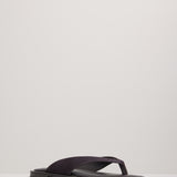 The Viola Sandal - Black Berry Suede