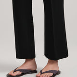 The Viola Sandal - Black Berry Suede