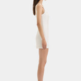 Emilia Corset Mini Dress - Natural