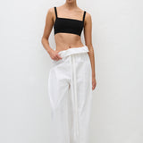 Fisherman Drawcord Pant - Chalk