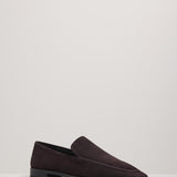 The Lane Loafer - Black Berry Suede