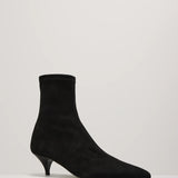 Ophelia Boot - Black Suede