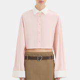Milo Cropped Shirt - Pink