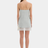 SIR. Noria Mini Dress in Powder Blue – back view | Peggy Concept Store