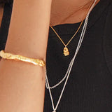Pepita Necklace -  22k Gold Plated