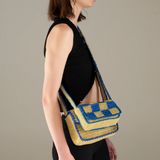 Verwei Woven Cross Body Bag - Lapis