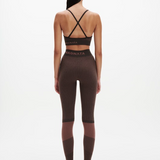 Rib Legging - Chocolate/Clove