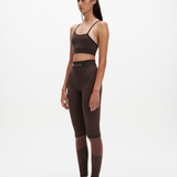 Rib Legging - Chocolate/Clove