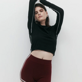 Essentials Long Sleeve Top - Black