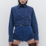 Vegetable Dye Yuki Jacket - Sora