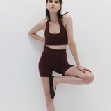 Ballet Wool Mini Short - Mulberry