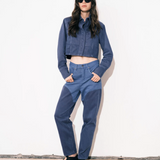 Vegetable Dye Tapered Jean - Sora
