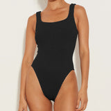 Square Neck Swim - Black