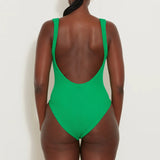 Square Neck Swim - Emerald