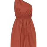 Twist Shoulder Mini Dress - Sienna