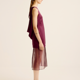 Rio Cowl Dress - Shiraz
