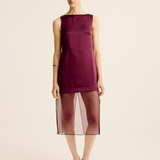 Rio Cowl Dress - Shiraz