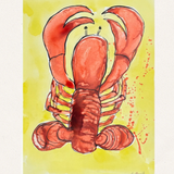 Orange Lobster I